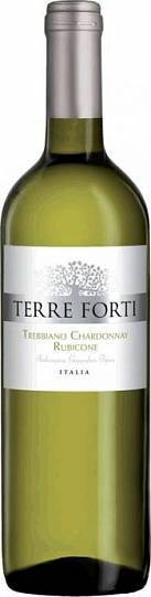 Вино Terre Forti Trebbiano-Chardonnay Rubicone IGT Терре Форти Треббь