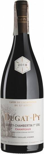 Вино Dugat-Py Gevrey-Chambertin 1-er Cru Champeaux Tres Vieilles Vignes AOC  2018 750 
