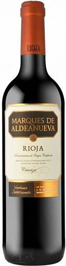 Вино Marques de Aldeanueva  Crianza  Rioja DOC   Маркес де Альдеануэ