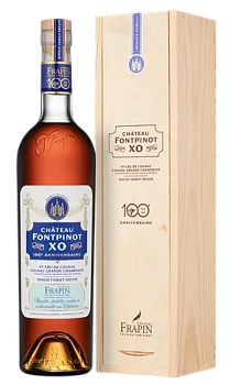 Коньяк  Chateau de Fontpinot XO 100 years  Grande Champagne gift box  700 мл
