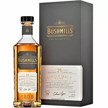 Виски Bushmills 21 Years Old  gift box  700 мл