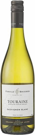 Вино Famille Bougrier  Touraine AOC Sauvignon Blanc  2022  750 мл  12 %