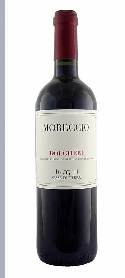 Вино Casa di Terra Moreccio Bolgheri DOC 2022 750 мл 14%