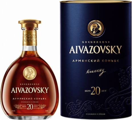 Коньяк Aivazovsky  20 Y.O. gift box   500 мл