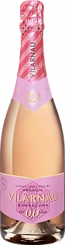 Игристое вино  безалкогольное  Vilarnau  Brut  Organic  Rose    750 мл  0%