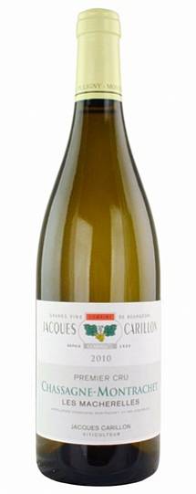 Вино Jacques Carillon  Chassagne-Montrachet Premier Cru "Les Macherelles"  