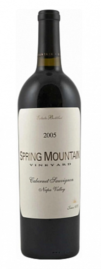 Вино Spring Mountain Vineyard Cabernet Sauvignon 2005 750 мм