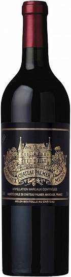 Вино Chateau Palmer Margaux AOC 3-me Grand Cru Classe  2018 750 мл