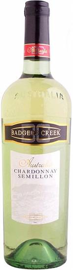 Вино Les Grands Chais de France   Badgers Creek Chardonnay-Semillon Ле Гран Ше