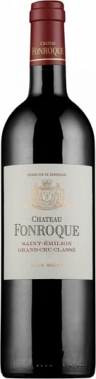 Вино Chateau Fonroque Saint-Emilion Gran Cru Classe AOC  2018 750 мл