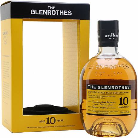 Виски Glenrothes  10 Years Old  gift box   700 мл 48,4%