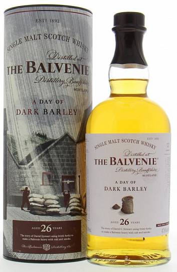 Виски   Balvenie Stories Dark Barley 26 Years Old in gift box   700 мл
