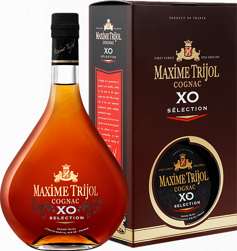 Коньяк Maxime Trijol Cognac XO Selection gift box  700 мл