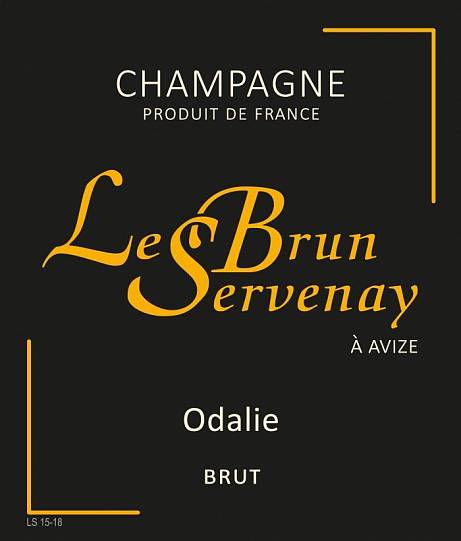 Шампанское   Le Brun Servenay Odalie Brut Champagne AOC  750 мл