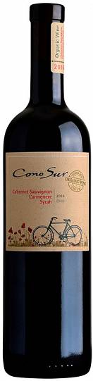 Вино Cono Sur  Organic Cabernet Sauvignon-Carmenere-Syrah  2021  750 мл
