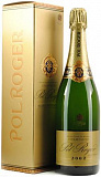 Игристое вино Pol Roger Blanc de Blancs  Поль Роже Блан де Блан  Винтаж 2013   в п/у 750 мл