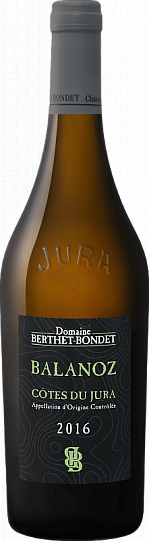 Вино Domaine Berthet-Bondet  Cotes du Jura  Balanoz  2016 750 мл