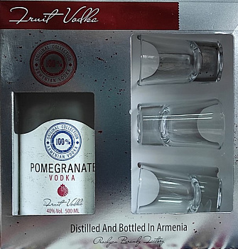 Водка   Hent  Pomegranate  Хент  Гранатовая в п/у   500 мл