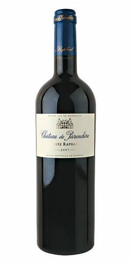 Вино Chateau de Parenchere Cuvee Raphaёl Bordeaux Superieur  2017 750 мл