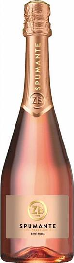 Игристое вино   ZB Spumante  Rose  Brut  gift box  750 мл
