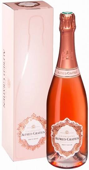 Шампанское Alfred Gratien Brut Rose Champagne AOC gift box  2016 750 мл 