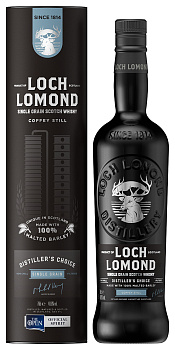 Виски  Loch Lomond Single Grain Distiller’s Choice Coffey Still  gift box  700 мл  48,8 %