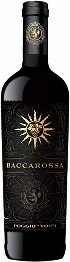Вино Poggio Le Volpi Baccarossa  Поджо Ле Вольпи Баккаросса 750