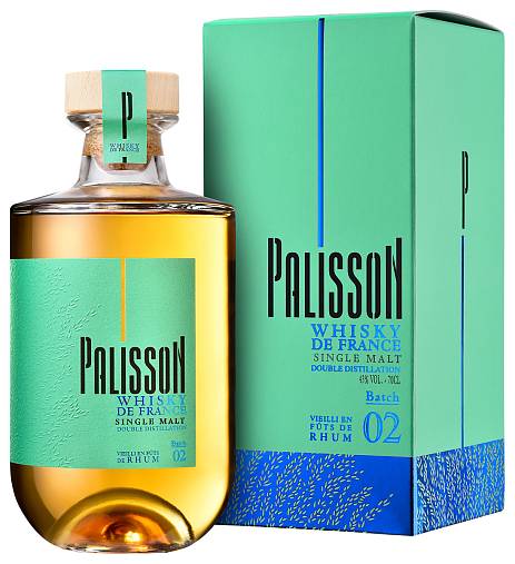 Виски   Palisson Whisky de France Batch 02 in giftbox 700 мл  43 %