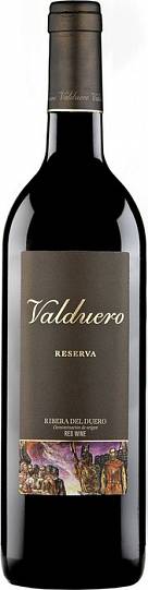 Вино Valduero  Reserva  Ribera del Duero DO  Вальдуэро Резерва 2012 75