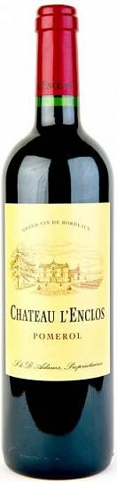 Вино Chateau l'Enclos Pomerol AOC  2014 750 мл 13%