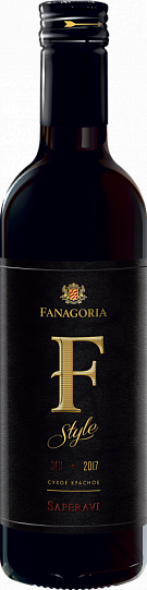 Вино Фанагория F-Style Саперави 375 мл