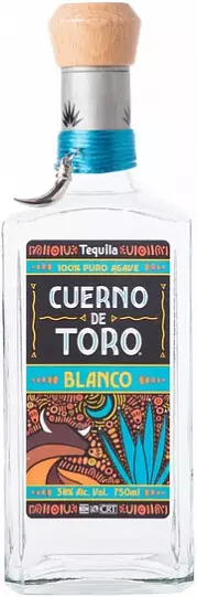 Текила   Cuerno de Toro  Blanco   750 мл  38 %