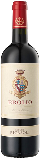 Вино Brolio Chianti Classico DOCG   2017 750 мл  13,5%