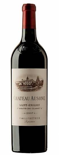 Вино Chateau Ausone Saint-Emilion AOC 1-er Grand Cru A Шато Озон Сент-Эм
