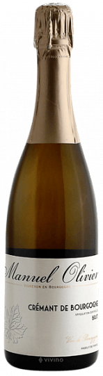 Игристое вино Manuel Olivier Cremant de Bourgogne Brut   750 мл 12%