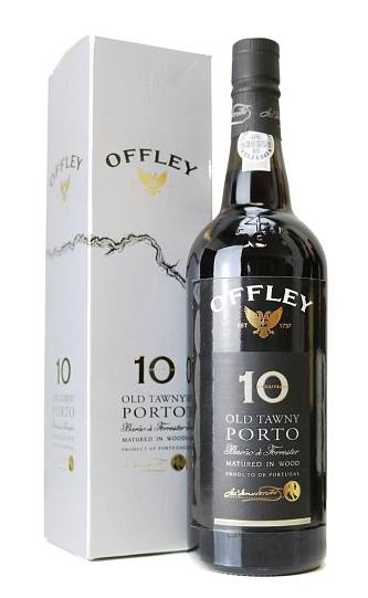 Портвейн   Offley 10 years  Tawny gift box   750 мл