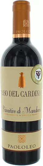 Вино Paolo Leo Passo del Cardinale Primitivo di Manduria DOР  375 мл 14%