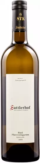 Вино Sattlerhof Pfarrweingarten Morillon  2019  750 ml