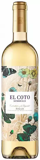 Вино El Coto Semidulce Blanco Rioja DOC 750 мл 11%