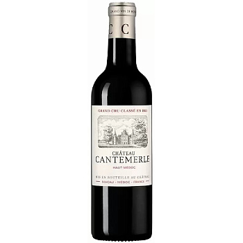 Вино Chateau Cantemerle Haut-Medoc АОС Grand Cru Classe  2016  375 мл