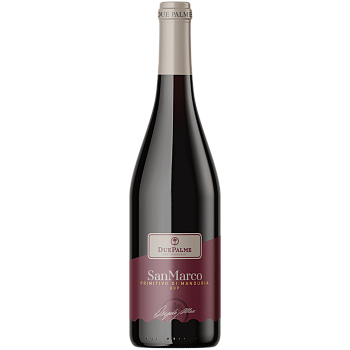 Вино Cantine Due Palme  San Marco Primitivo di Manduria   2021  750 мл  14%