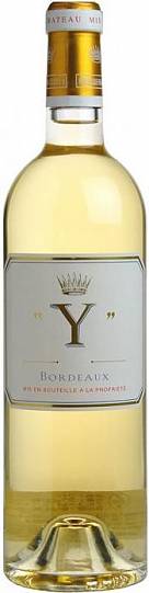 Вино Y d'Yquem Bordeaux AOC Игрек д'Икем Бордо 2012 750 мл
