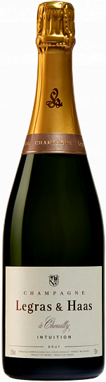 Игристое вино Legras & Haas Intuition Brut Champagne AOC Легра& Хаас 