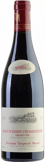 Вино Domaine Taupenot-Merme Charmes Chambertin Grand Cru  2001 750мл