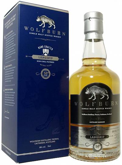 Виски Wolfburn  Langskip  gift in box 700 мл