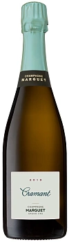 Шампанское  Marguet  Cramant Grand Cru Extra Brut Champagne AOC  2019  750 мл
