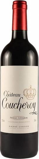 Вино Andre Lurton Chateau Coucheroy Pessac-Leognan red  2014 750 мл