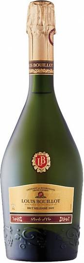 Игристое вино Louis Bouillot Perle d'Or  Cremant de Bourgogne AOC  2014 750 м