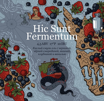Пиво   ЧащаHic Sunt Fermentum   ж/б  500 мл
