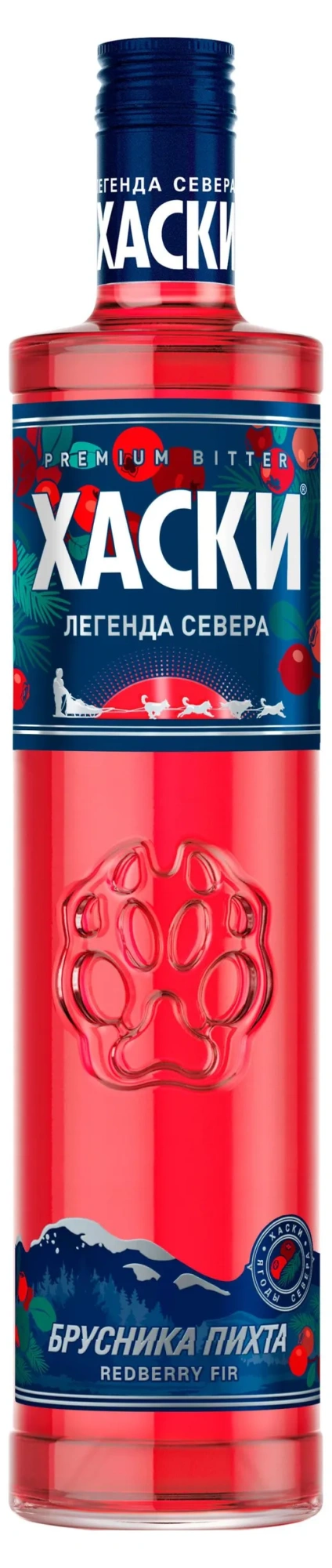 Настойка Горькая Хаски Брусника пихта  500 мл